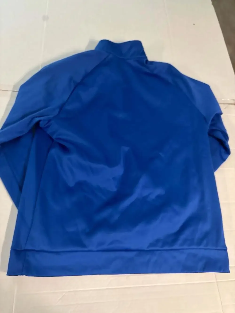Nike Dri-Fit Men's 1/2 1/4 Zip Pullover Jacket Blue Size Large